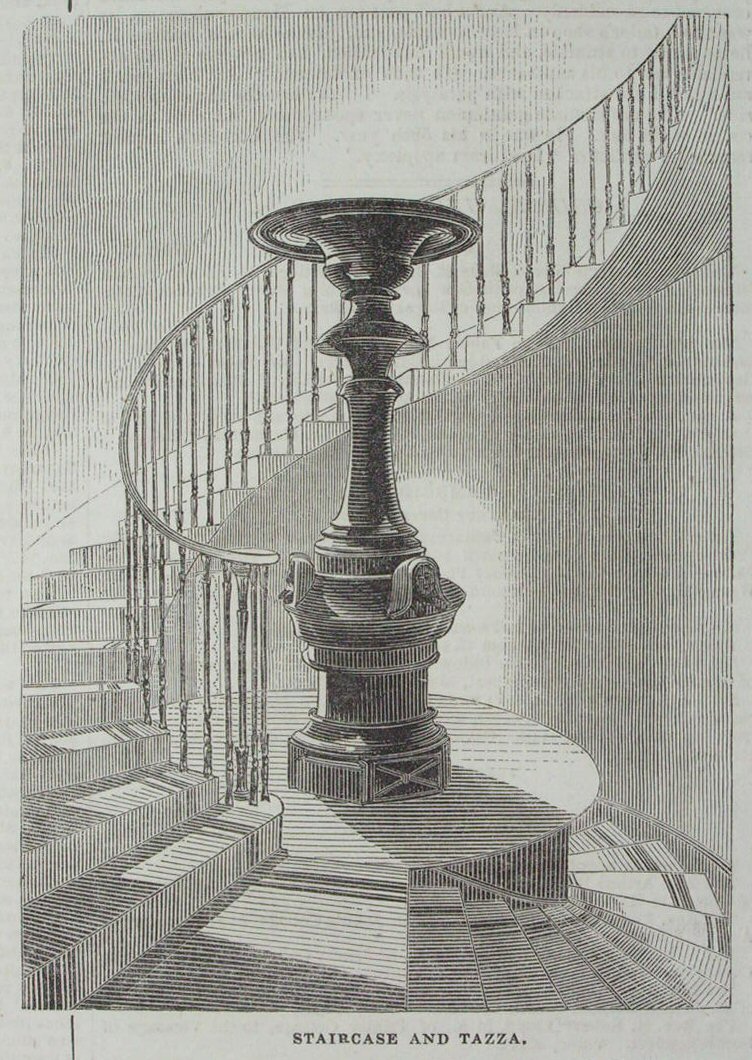 Wood - Staircase and Tazza